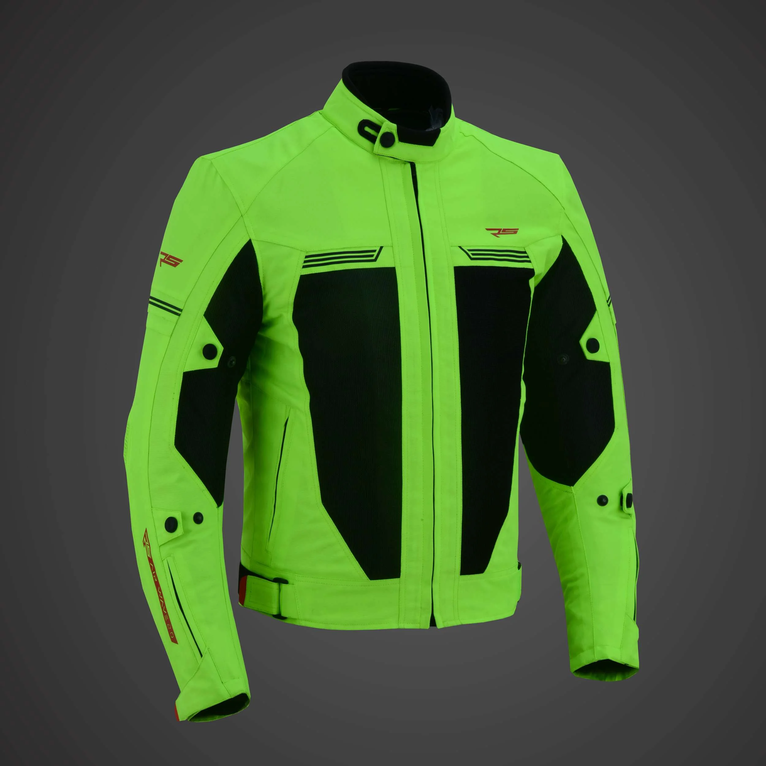 AIR WAVE 2.0 MOTORCYCLE TEXTILE SUMMER MESH JACKET FOR MEN - Image 2