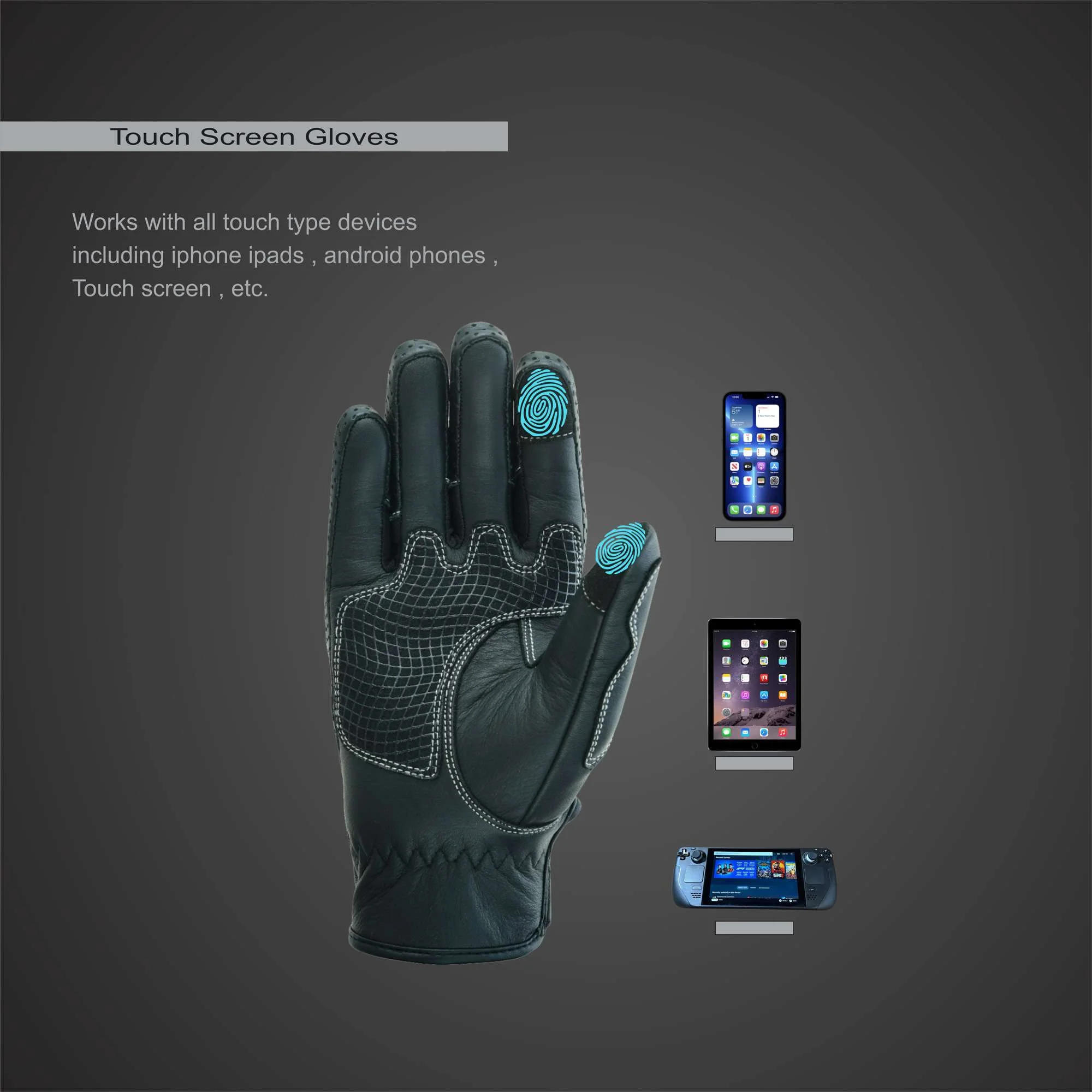VIGOR GP MOTORCYCLE GLOVES FOR MEN - Image 7
