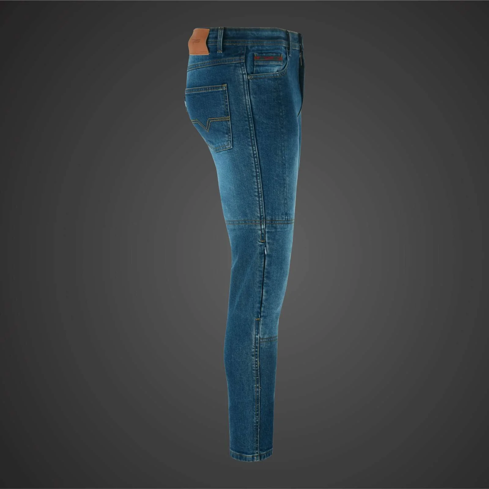 FRANCIE MOTORCYCLE KEVLAR DENIM JEANS FOR WOMEN - Image 3