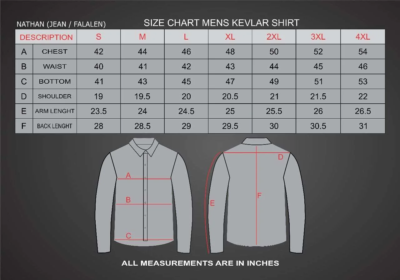 NATHAN MOTORCYCLE KEVLAR SHIRT FLANNEL FOR MEN - Image 4