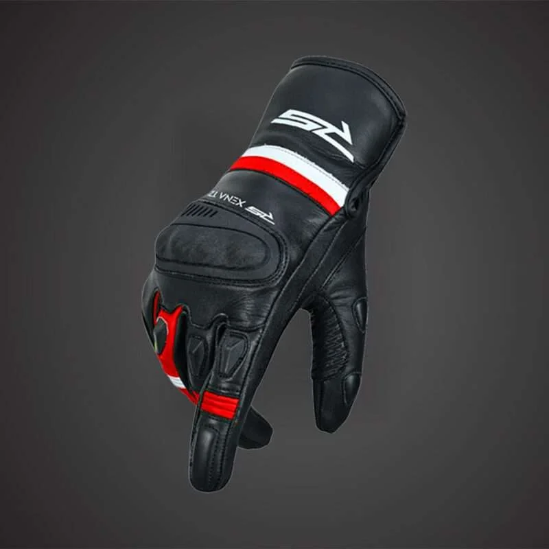 Women Motorcycle leather Racing Gloves