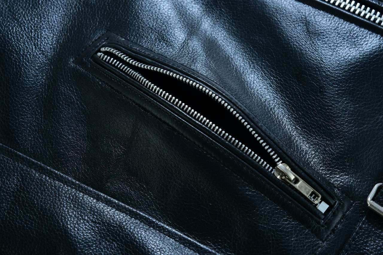 MAX MOTORCYCLE LEATHER JACKET FOR MEN - Image 8