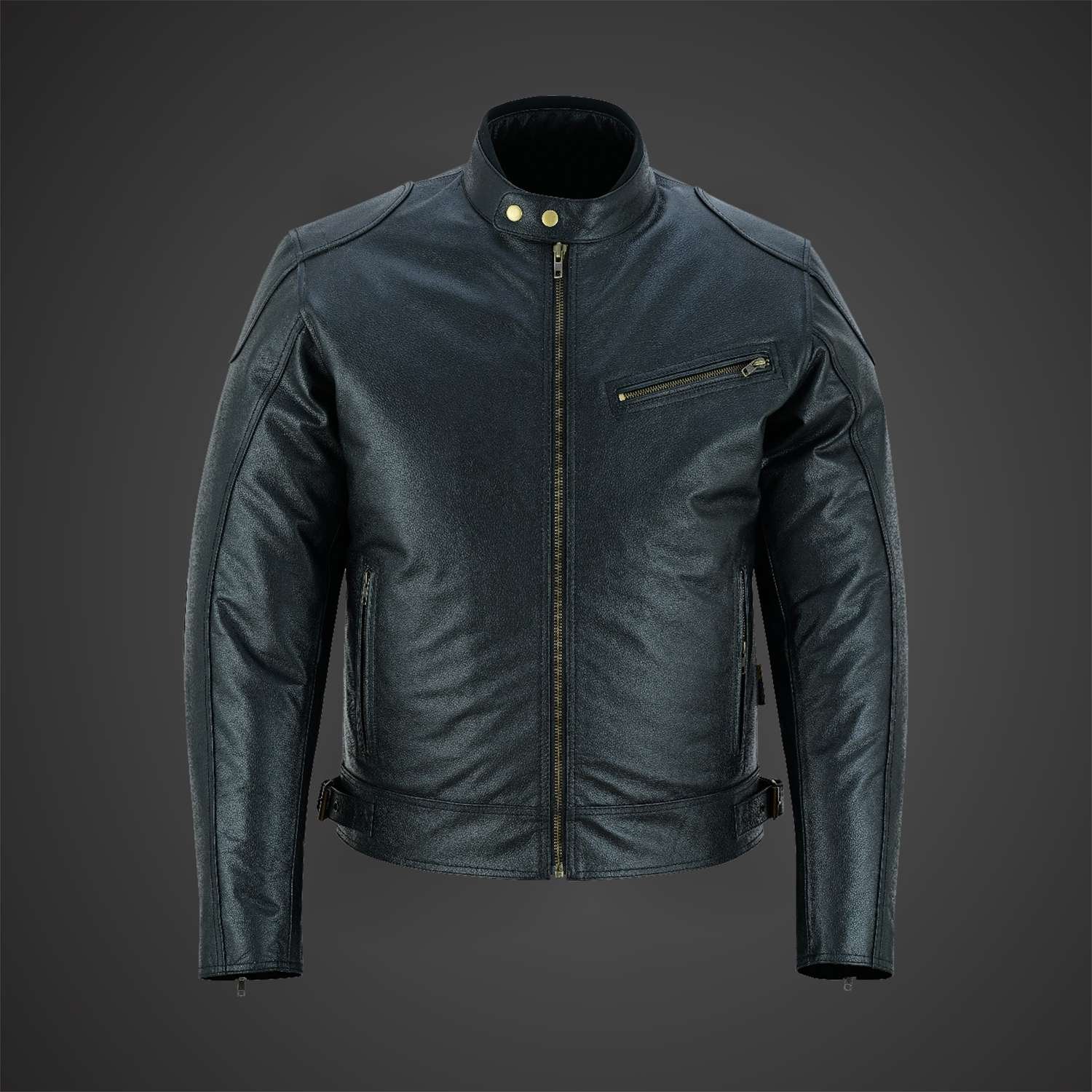 MAX MOTORCYCLE LEATHER JACKET FOR MEN - Image 2
