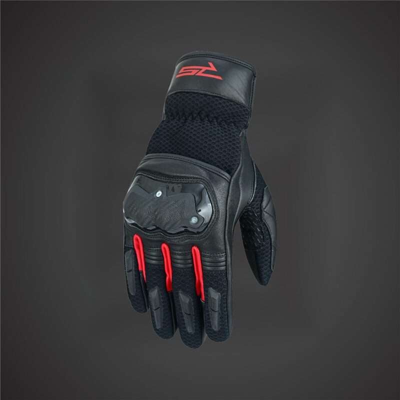 GRAVEL MEN MOTORCYCLE LEATHER RACING GLOVES