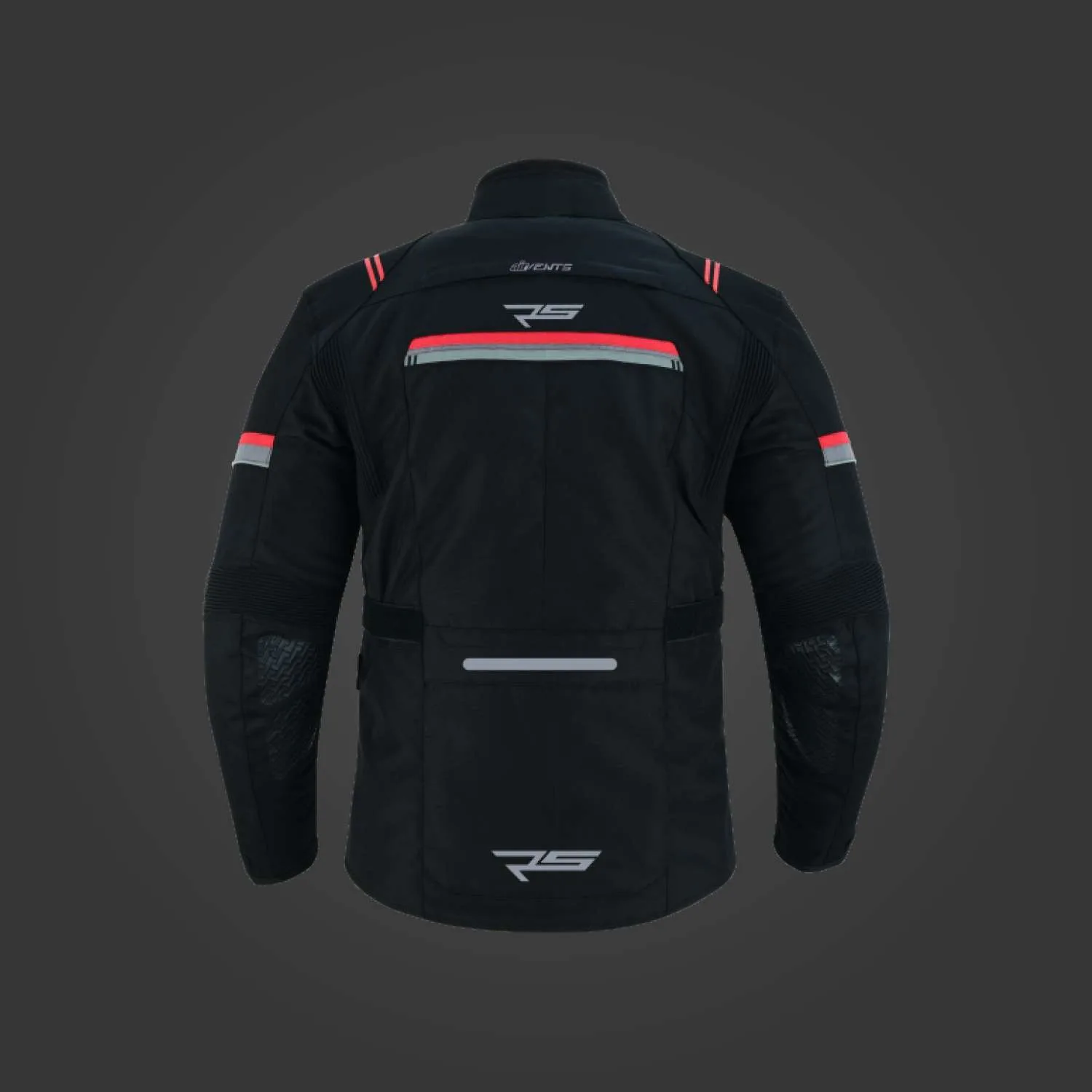 BURNING MOTORCYCLE TEXTILE LONG JACKET FOR MEN - Image 2